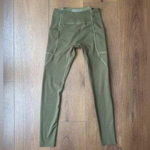 Outdoor Voices Olive Green Leggings